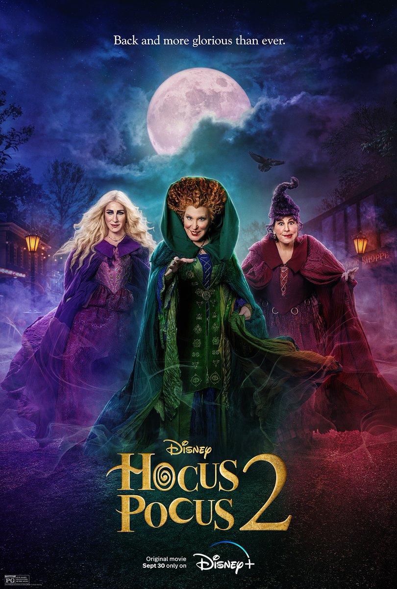 La precuela Hocus Pocus 2 rompe records en Dinsey+