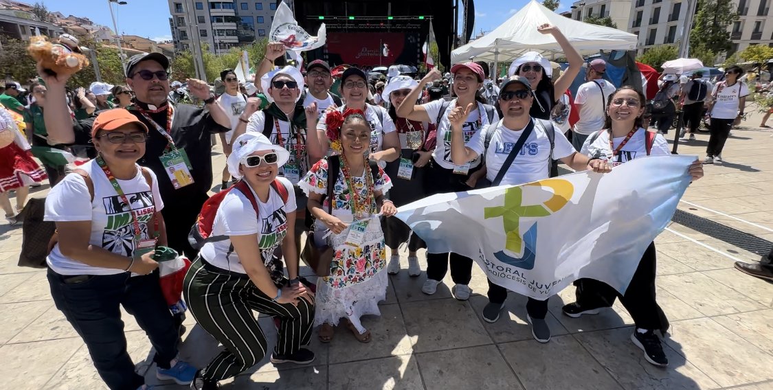 Más de dos mil mexicanos cantan en la JMJ de Lisboa