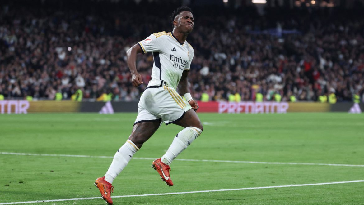 Vinicius Junior guía al Real Madrid ante el Almería