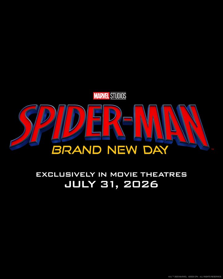 Confirman título y fecha de estreno de Spider-Man 4