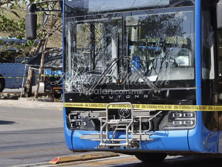 Mujer muere atropellada por un Va y Ven en la Ciudad Industrial de Mérida