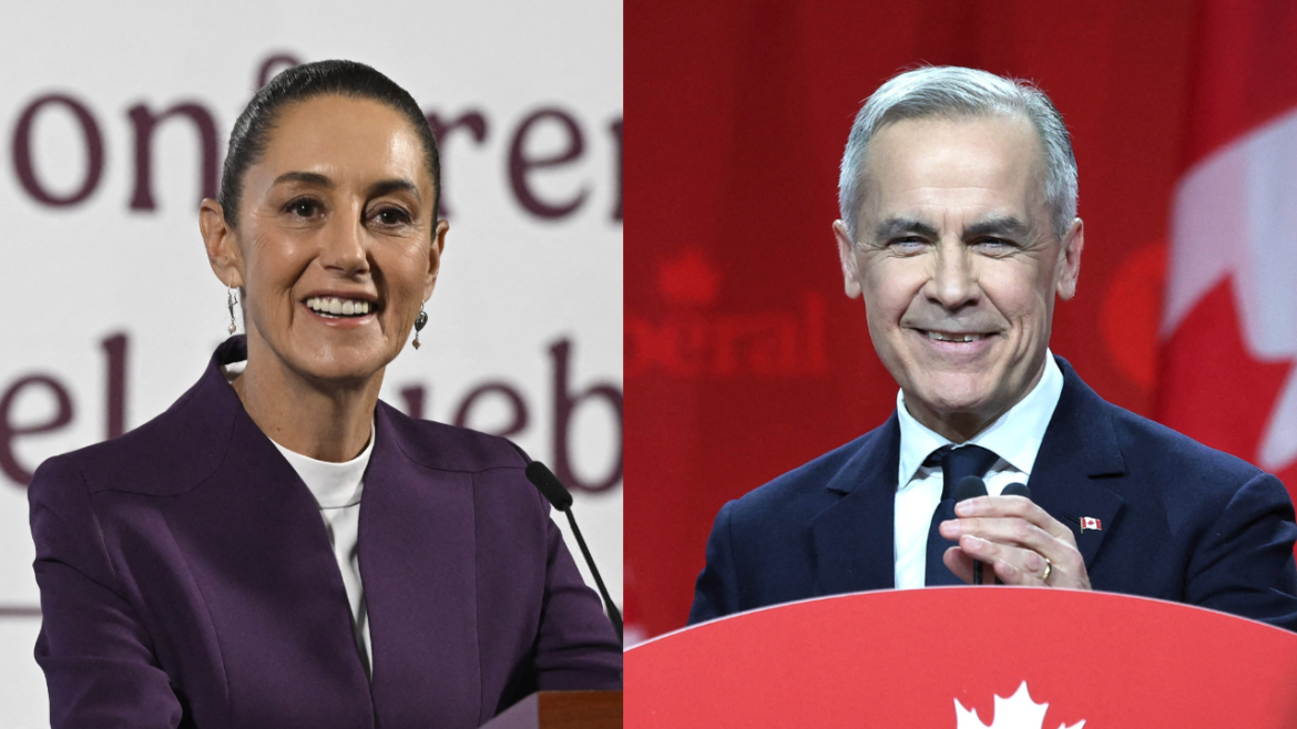 Primera llamada entre Claudia Sheinbaum y el primer ministro Mark Carney