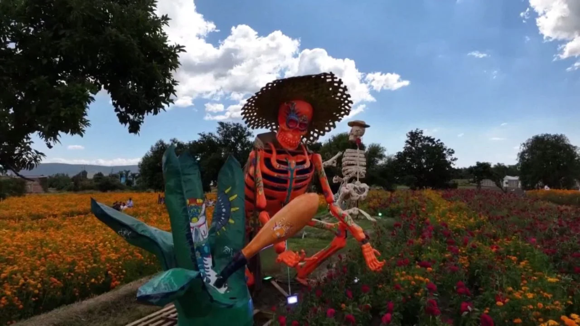 Catrinas Gigantes en Atlixco: Un homenaje vibrante al Día de Muertos