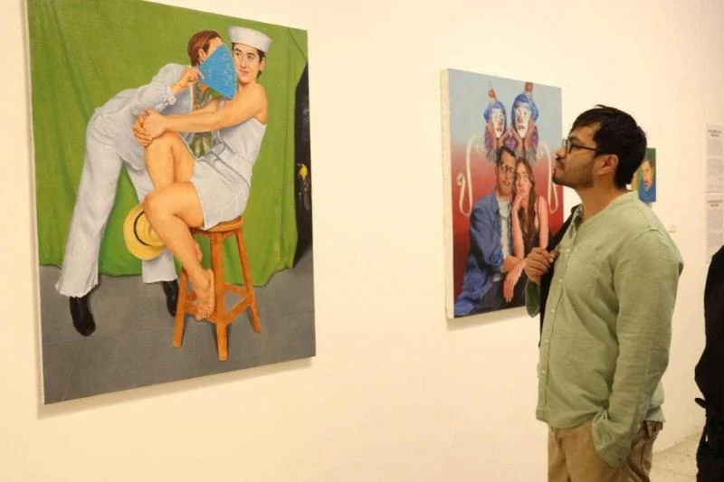 Inauguran “La Estudiante de Praga”, exposición de Manuel Mathar