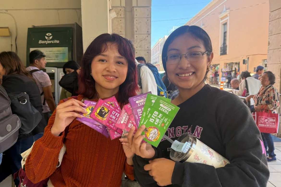 Comienza entrega de boletos para conciertos gratuitos del Circo Carnaval de Mérida 2026 con Caifanes, Jesse & Joy, Alemán y más