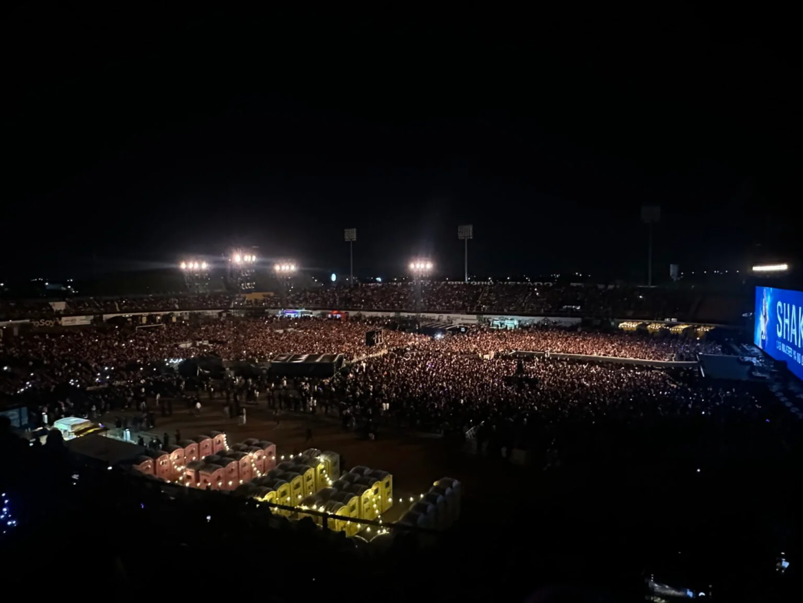 Shakira ofrece un concierto memorable en Mérida dentro de su gira Las Mujeres Ya No Lloran World Tour