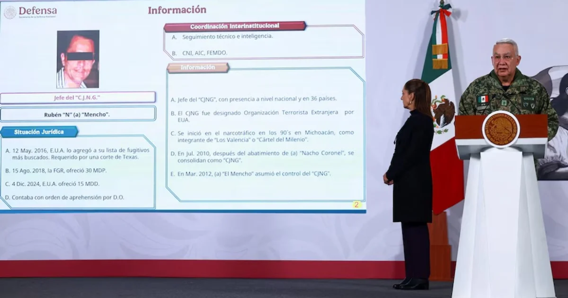 Sheinbaum defiende la soberanía de México en operativo contra ‘El Mencho’