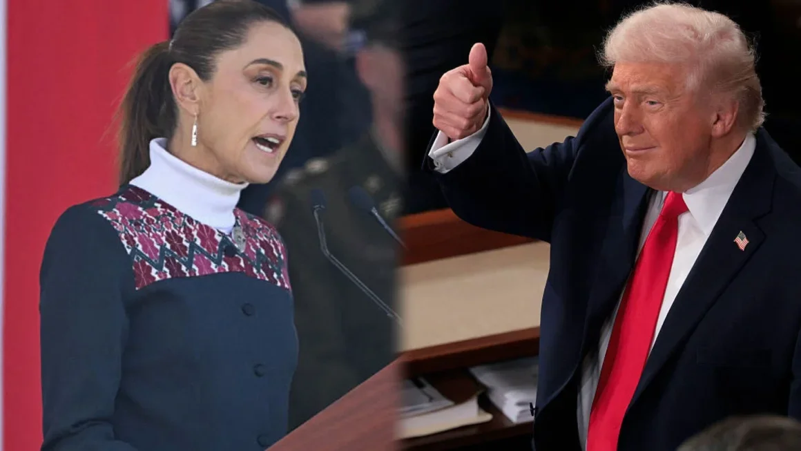 Sheinbaum y Trump enfrentan versiones opuestas sobre el operativo contra el Mencho