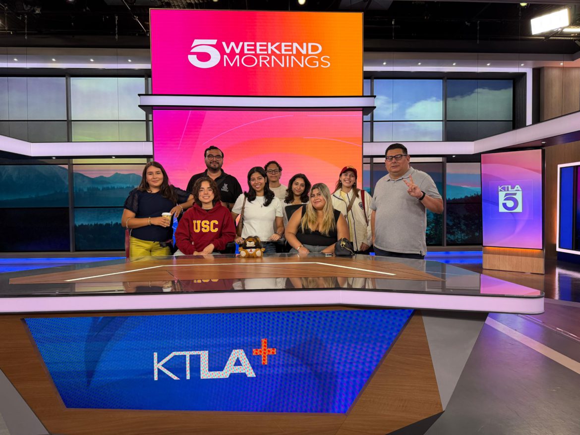 Emocionante visita a los estudios de KTLA en Los Angeles