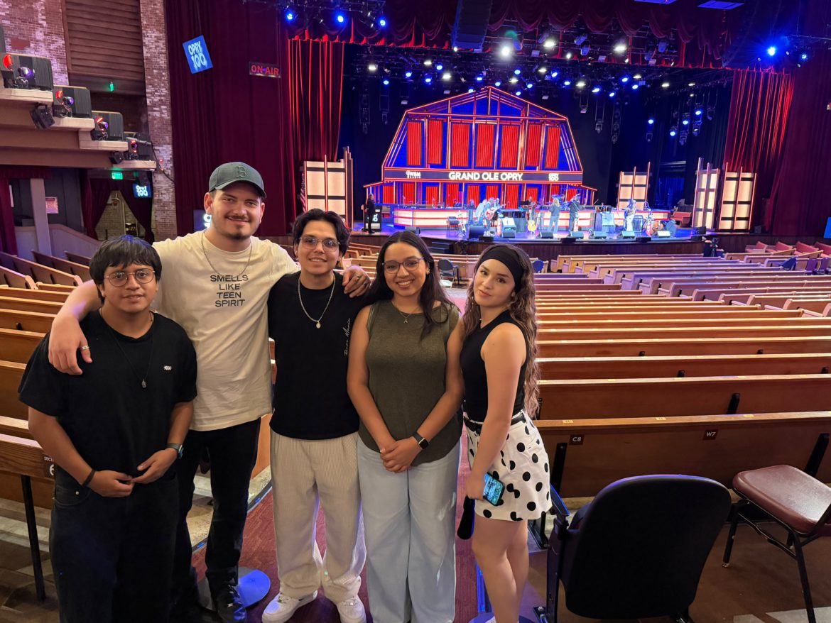 De visita en Ocean Way Studios y el Grand Ole Opry